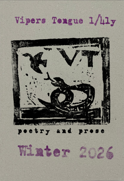 VIPERS TONGUE 1/4LY International Poetry & Prose Journal