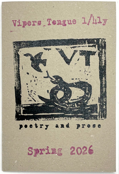 VIPERS TONGUE 1/4LY International Poetry & Prose Journal