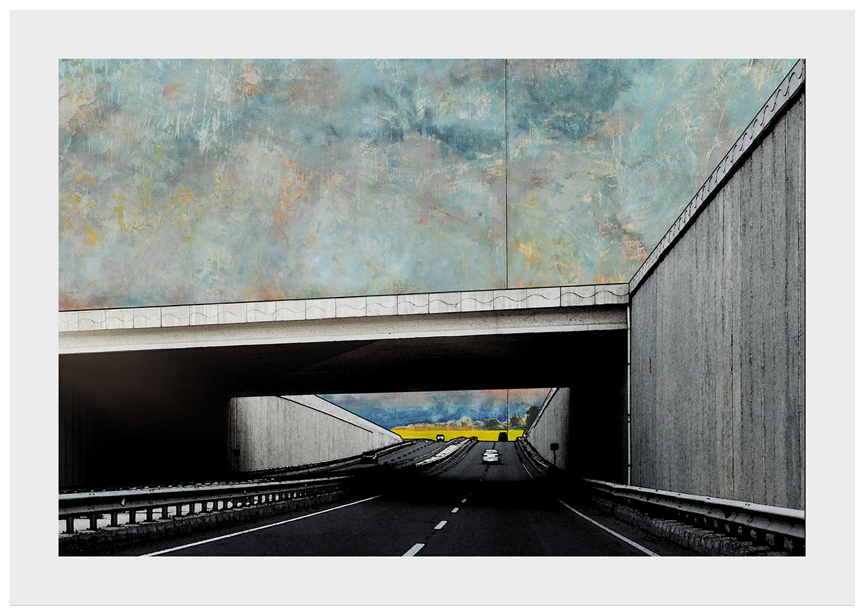 Jimmy Cauty/ Harry Adams 13 BRIDGES prints and exhibition poster image 8