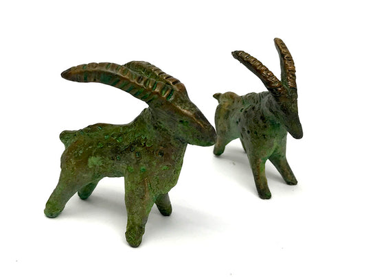 billy childish: Bezoar Ibex BRONZE SCULPTURES image 0