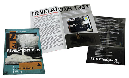 STOT21stCplanB (STOT21) Revelations 1331 Exhibition Catalogue/Poster SIGNED Ltd Edition image 1