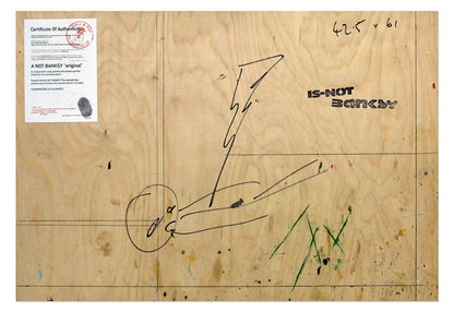NOT BANKSY (un)"ORIGINALS": See No Evil Hear No Evil & Keep Your Mouth Shut image 9