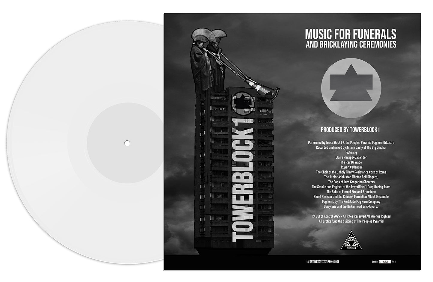 Music For Funerals and Bricklaying Ceremonies by TowerBlock1 and The Peoples Pyramid Foghorn Orkestra image 4