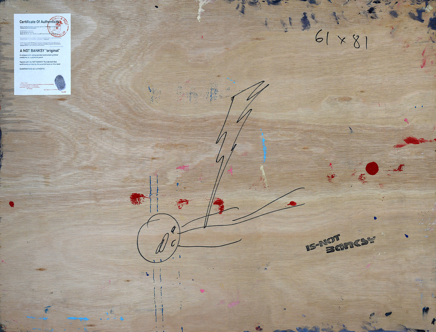 NOT BANKSY (un)"ORIGINALS": See No Evil Hear No Evil & Keep Your Mouth Shut image 17