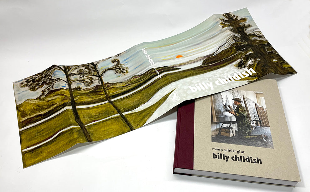 Billy Childish Complete Catalogue of Paintings 2019-2021 mann schürt glut image 4