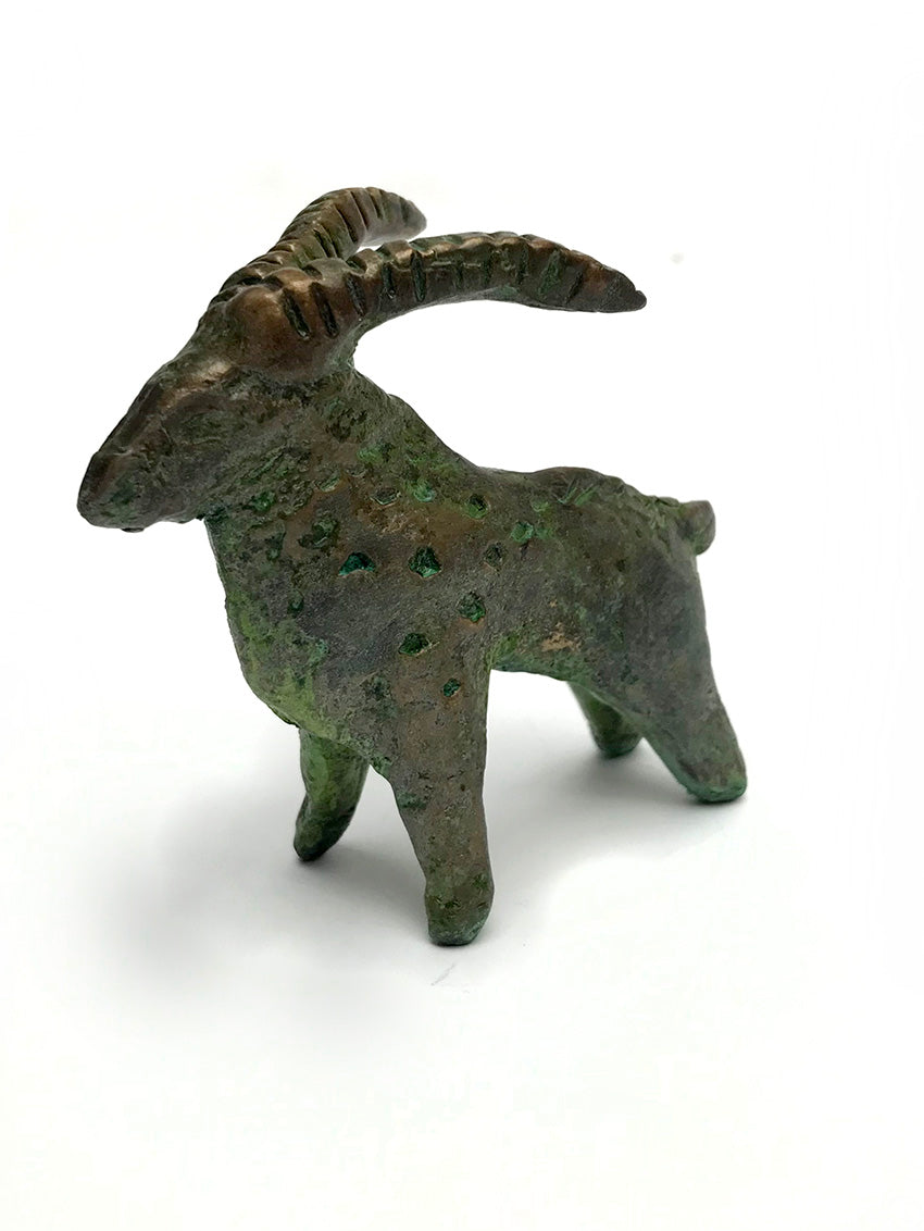 billy childish: Bezoar Ibex BRONZE SCULPTURES image 2
