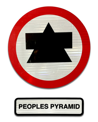 THE PEOPLES PYRAMID Building Site Signs FUNDRAISER SALE 2025 image 1