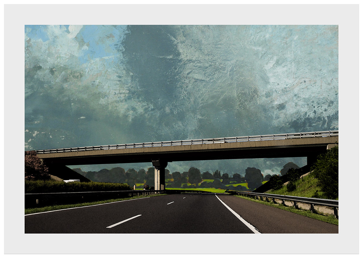 Jimmy Cauty/ Harry Adams 13 BRIDGES prints and exhibition poster image 4