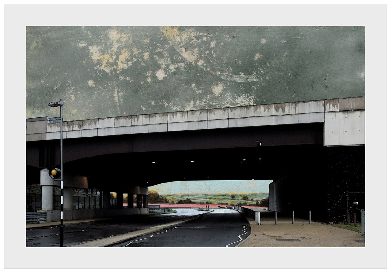 Jimmy Cauty/ Harry Adams 13 BRIDGES prints and exhibition poster image 2