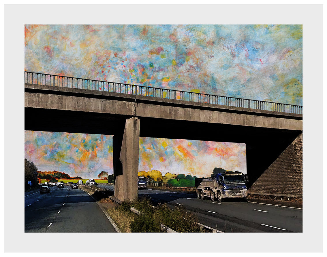 Jimmy Cauty/ Harry Adams 13 BRIDGES prints and exhibition poster image 9