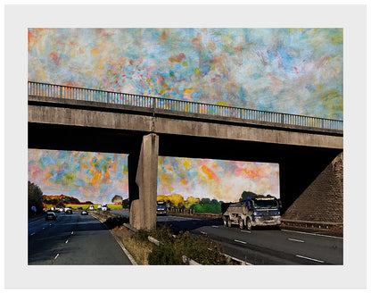 Jimmy Cauty/ Harry Adams 13 BRIDGES prints and exhibition poster image 9