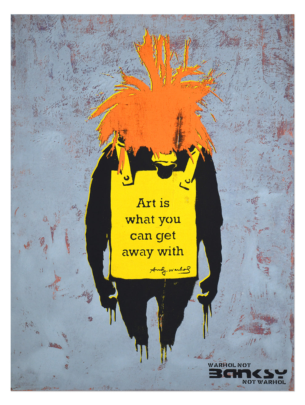 NOT BANKSY REJECTS & RARITIES SHOP - RARE (un)"Originals" - 7. Art is What You Can Get Away With 002 image