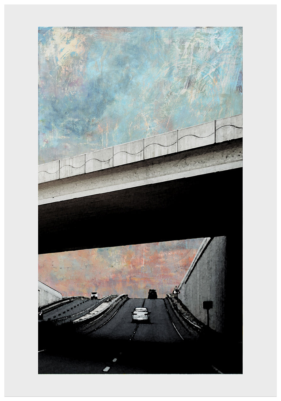 Jimmy Cauty/ Harry Adams 13 BRIDGES prints and exhibition poster image 10
