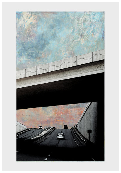 Jimmy Cauty/ Harry Adams 13 BRIDGES prints and exhibition poster image 10
