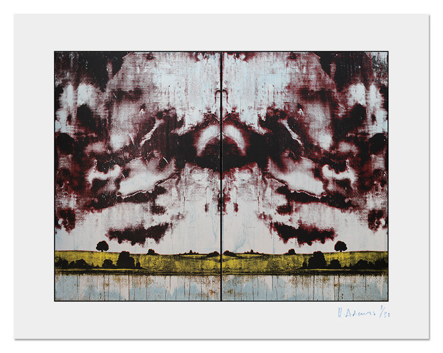 Harry Adams: COLLIDER Part 4 repro prints - COLLIDER No. 13T,  2021 image