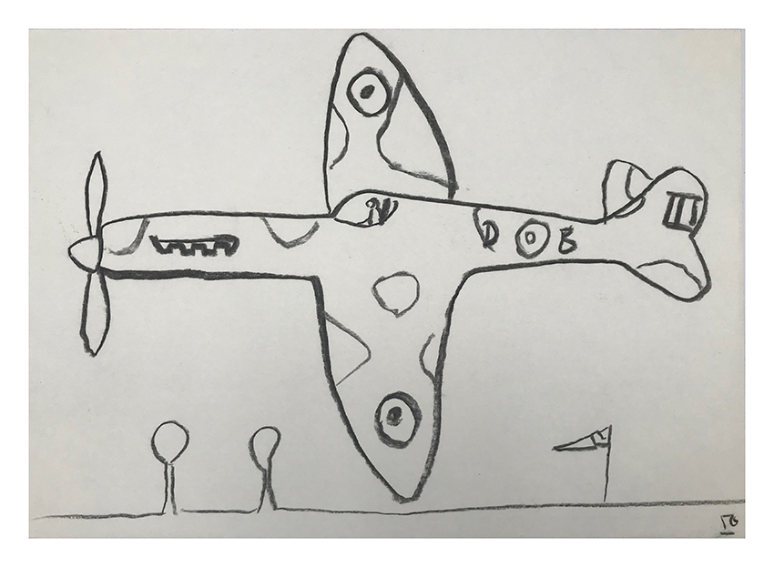 Original Pencil/Mixed-Media Drawing of a Spitfire - The Aviation Art of  Andrew Harris AGAvA