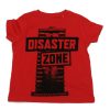 Disaster Zone T kids red