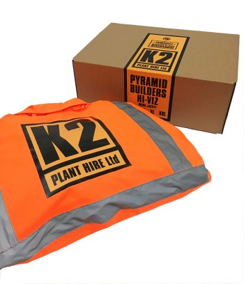 K2 Plant Hire Hi-Viz Jacket pack