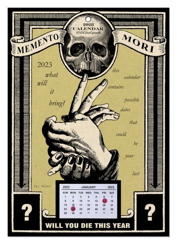 Will You Die This Year Calendar 2023 For Print