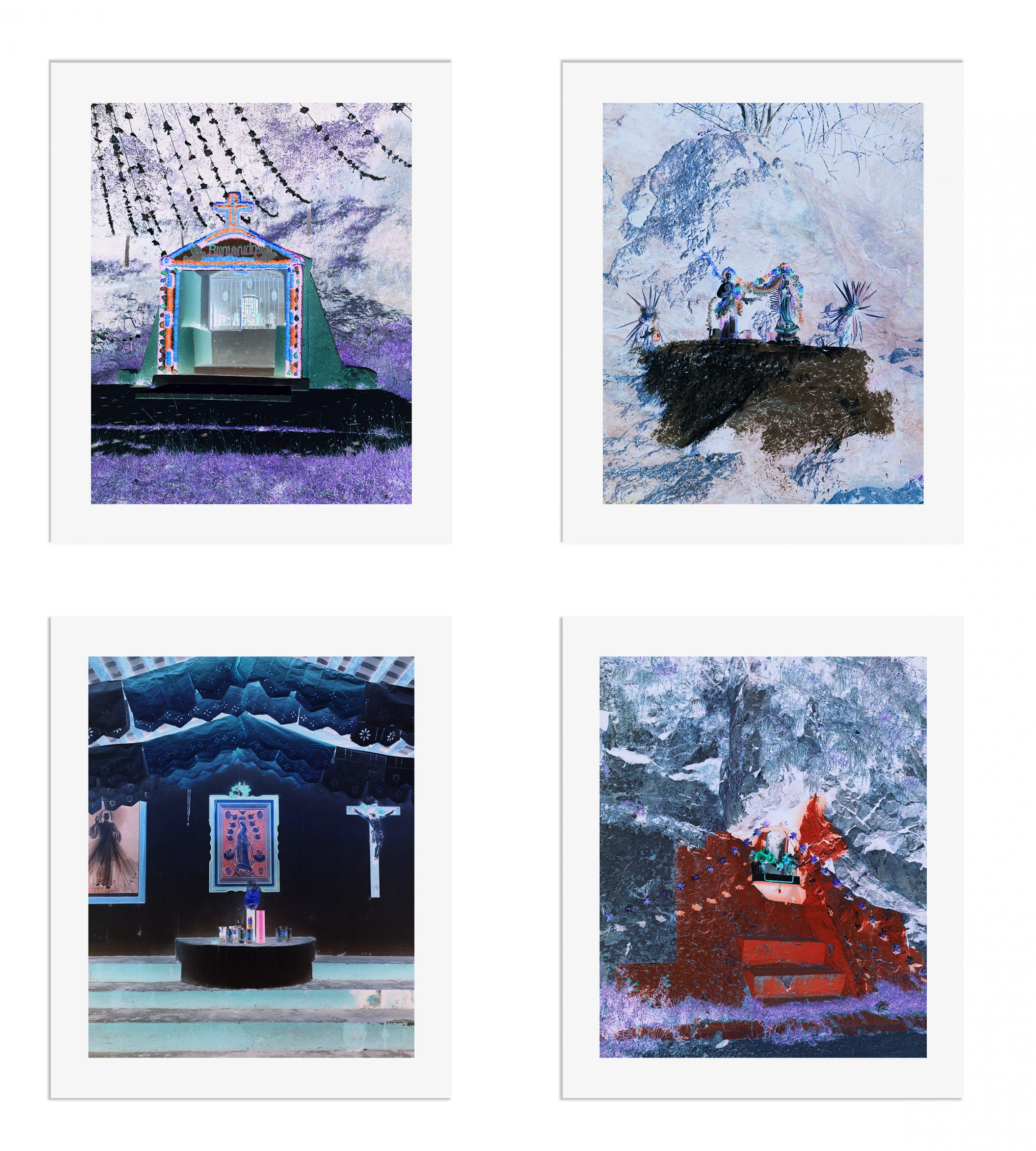 Sophie Polyviou Foxtrot Lightning Negative Shrine Prints