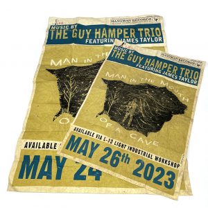 Billy Childish: The Guy Hamper Trio LP Release Poster