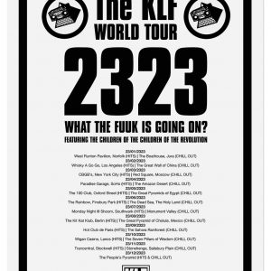 The KLF 2323 World Tour Poster
