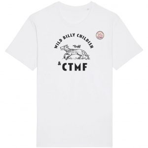 Billy Childish CTMF Wolf T-shirt with FREE badge