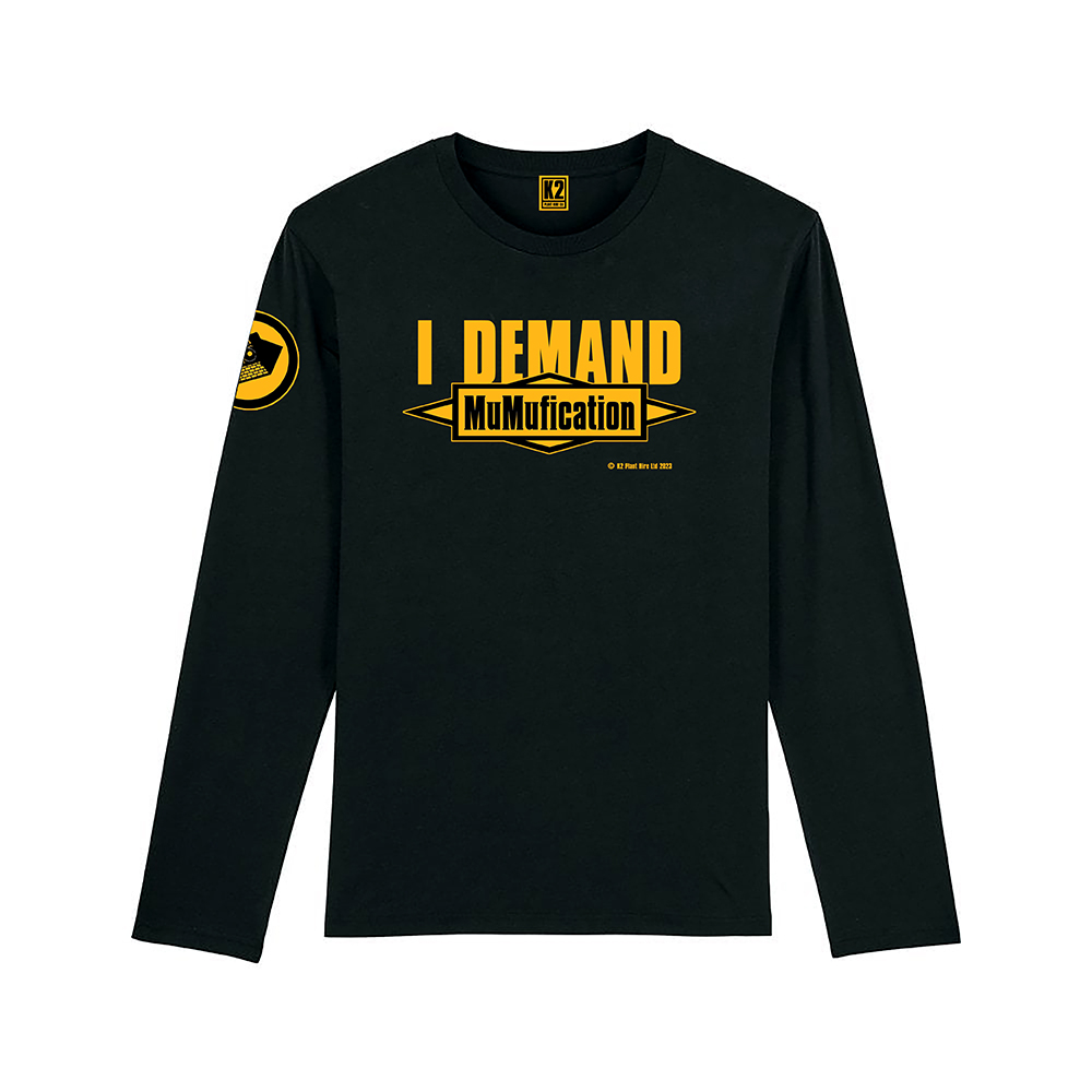 I Demand MuMufication T-shirt_FRONT