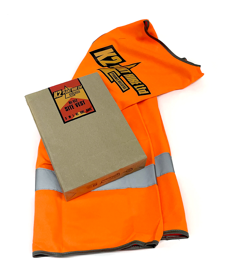 K2 2023 Hi-Viz Vest with packaging