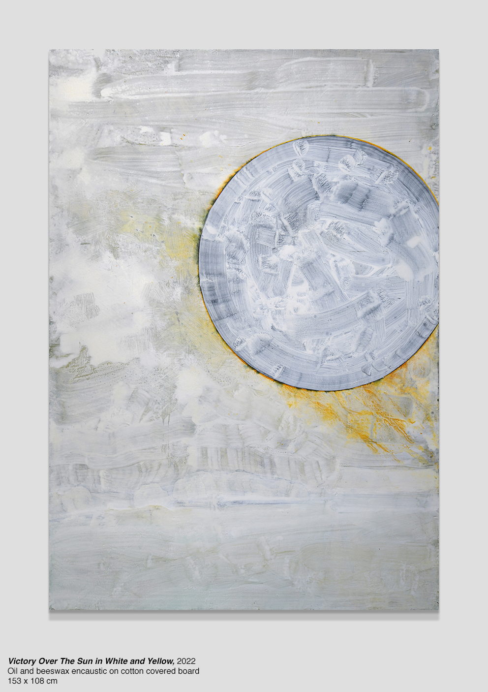 Harry Adams Victory over the sun white & yellow
