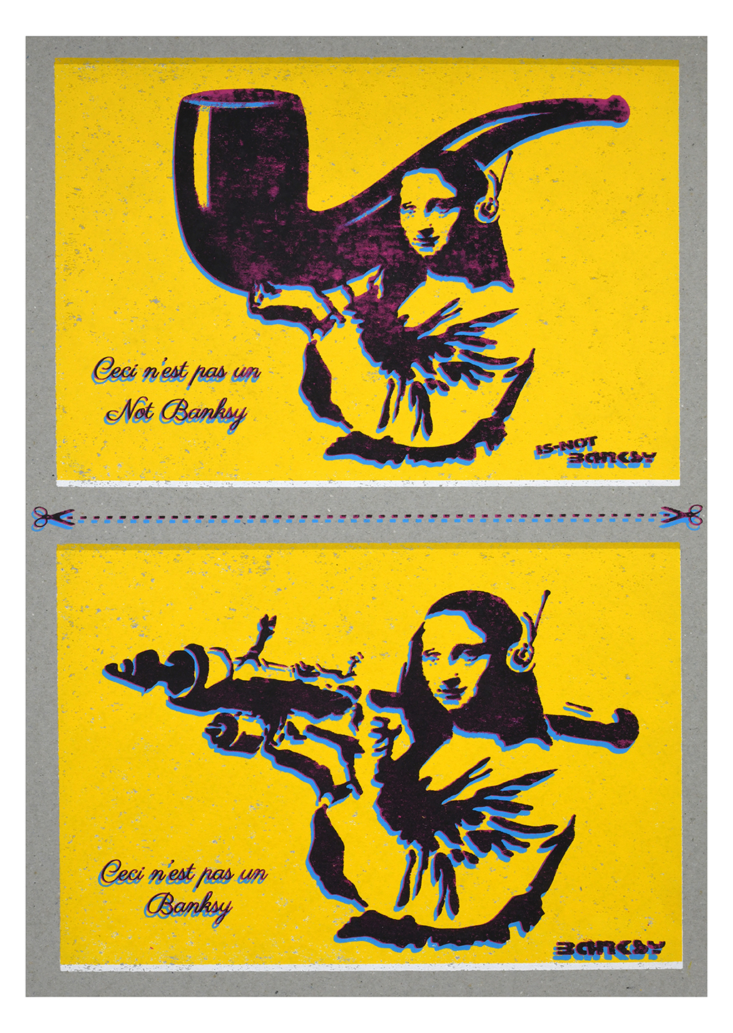 Not Banksy ATOM1313 variant test print teaser – not published not numbered 42×59 (1) Not Banksy ATOM1313 variant test print teaser – not published not numbered 42×59 (1)