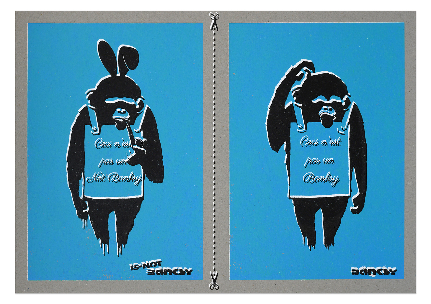 Not Banksy ATOM1313 variant test print teaser – not published not numbered 42×59 (15) Not Banksy ATOM1313 variant test print teaser – not published not numbered 42×59 (15)