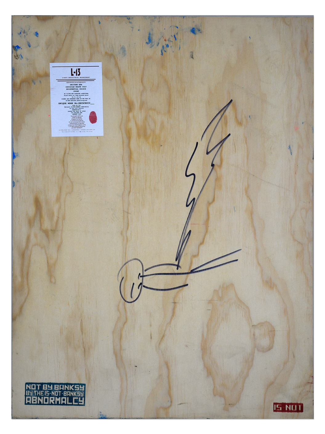 Not Banksy Japan Greatest Hits It’s Not Funny 61×82 1b Not Banksy Japan Greatest Hits It’s Not Funny 61×82 1b