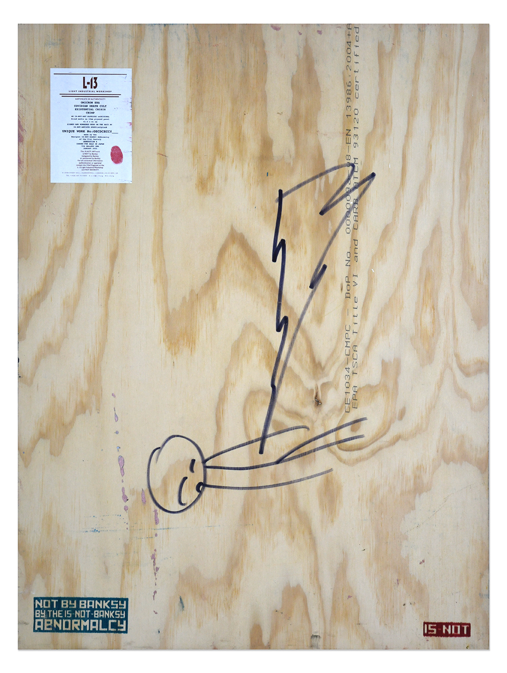 Not Banksy Japan Greatest Hits It’s Not Funny 61×82 2b Not Banksy Japan Greatest Hits It’s Not Funny 61×82 2b