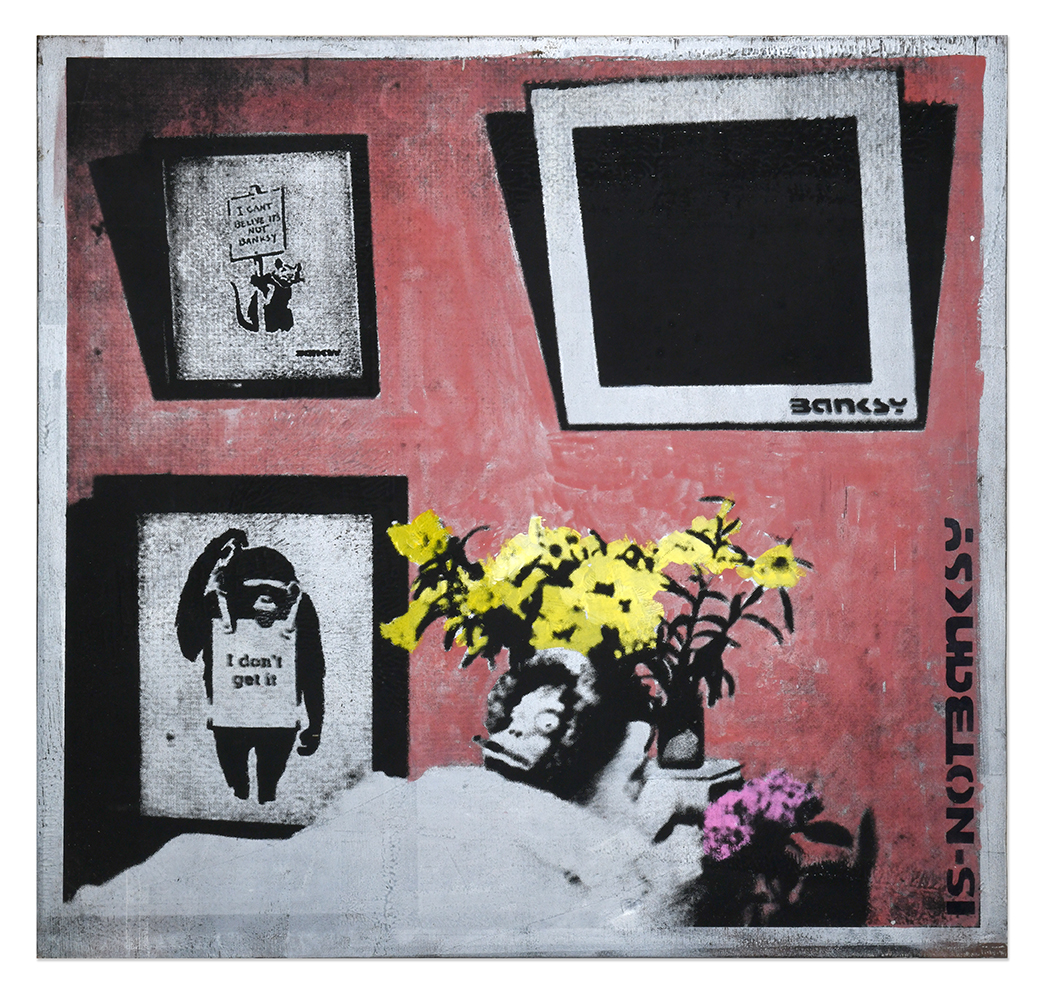 Not Banksy Malevich Death Bed 50×61 1a Not Banksy Malevich Death Bed 50×61 1a