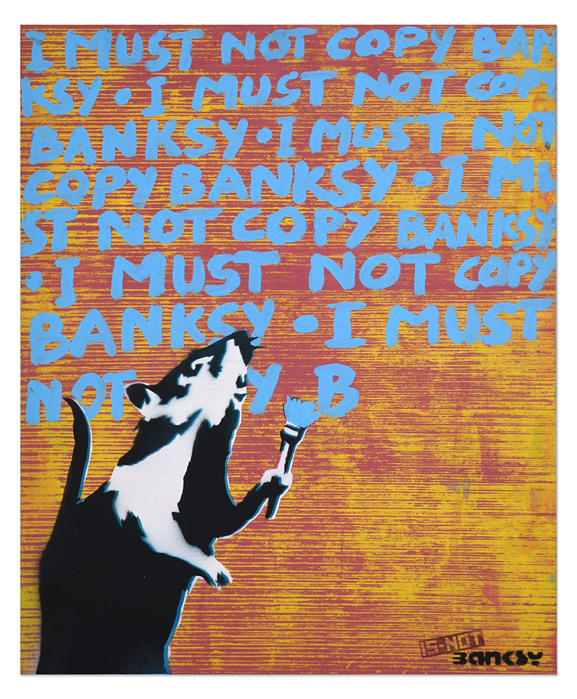 Not Banksy Rarities 11th Hour 50×61 1a Not Banksy Rarities 11th Hour 50×61 1a