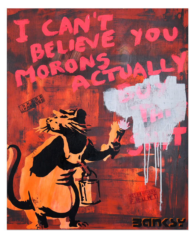 Not Banksy Rarities 11th Hour 50×61 2a Not Banksy Rarities 11th Hour 50×61 2a