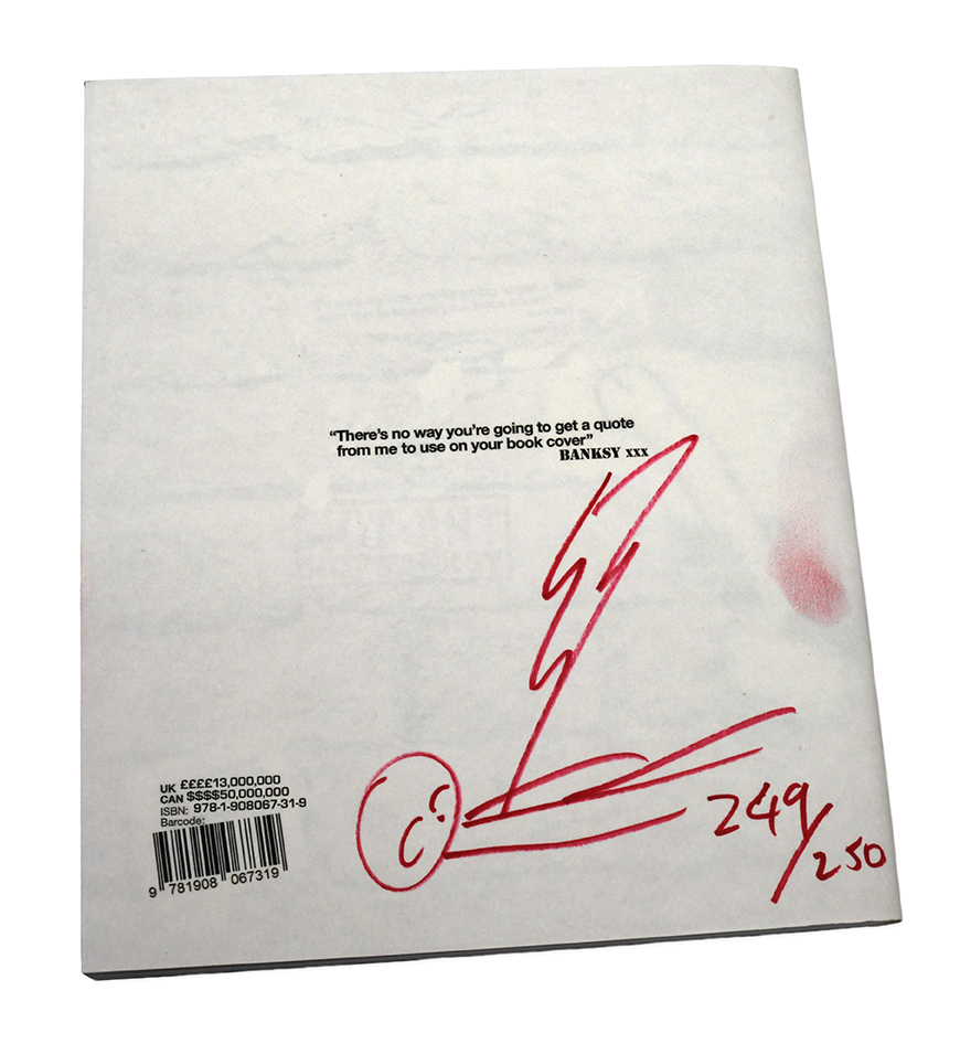 Not Banksy Special Edition Book 249 (4) Not Banksy Special Edition Book 249 (4)